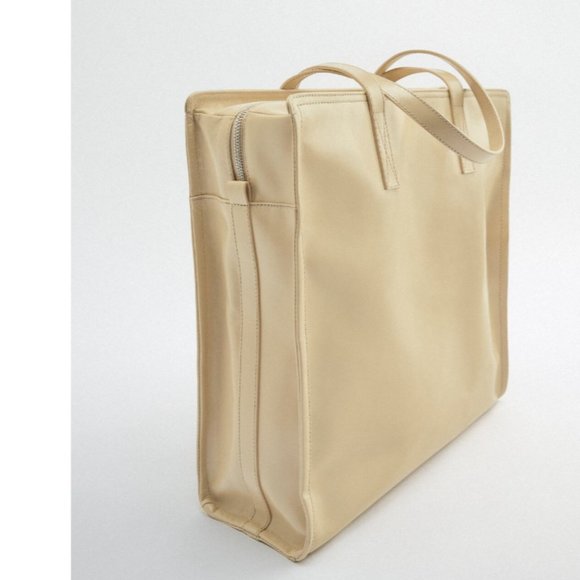 ZARA LARGE 100% LEATHERBAG